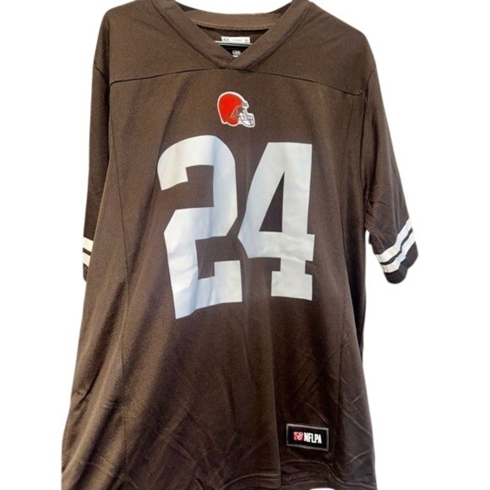 NWOT NFLPA Cleveland Browns Nick Chubb Jersey‎ Shirt - large